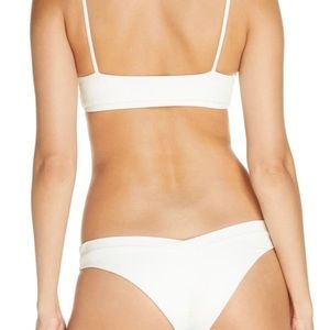 Frankie’s Bikinis- Bikini size large white
